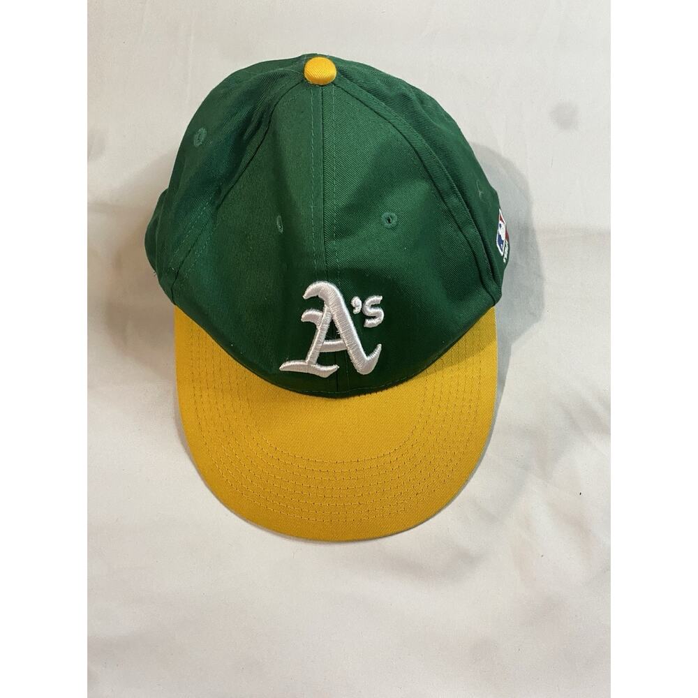 Oakland Athletics Hat MLB OC Sports Green Gold Baseball Cap OSFM Adjustable A's